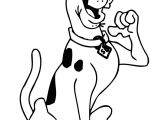 Coloriage Gratuit De Scoubidou Scooby Doo Pointing at Himself Coloring Page