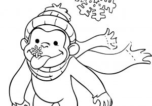 Coloriage Gratuit Gorille Coloriage Singe Facile Sur La Neige Jecolorie