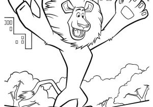 Coloriage Gratuit La Panthere Rose Coloriage Madagascar Alex Le Lion