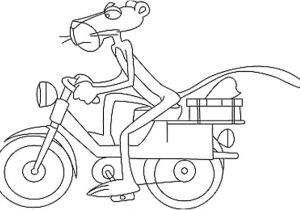 Coloriage Gratuit La Panthere Rose Panthere Rose Coloriage