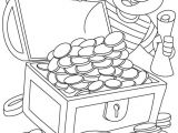 Coloriage Gratuit Pirate Des Caraibes Pirate Got Treasure Chest Coloring Page