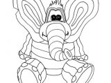 Coloriage Gratuit Pour Bébé Coloriage éléphant "titou Logo" [dessin à Colorier Gratuit