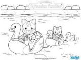 Coloriage Gratuit Sylvanian Coloring Page Calico Critters Sylvanian Families … Coloring