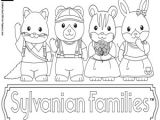 Coloriage Gratuit Sylvanian toys and Games Coloring Pages Printable Games