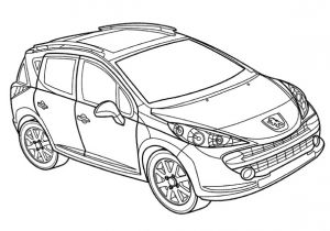 Coloriage Gratuit Voiture Tuning 19 Dessins De Coloriage Voiture Tuning à Imprimer