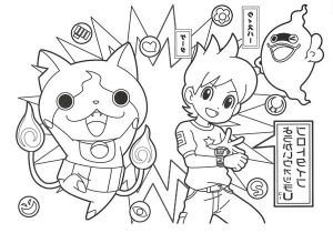 Coloriage Gratuit Yo Kai Watch Coloriages Yo Kai Watch Et Dessins à Imprimer