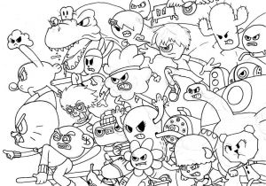 Coloriage Gumball All Characters From Amazing World Of Gumball Coloring Pages