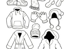 Coloriage Habits D Hiver Coloriage Hiver 24 Dessins à Imprimer