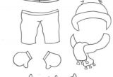 Coloriage Habits D Hiver Les Vêtements …