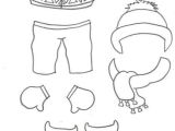 Coloriage Habits D Hiver Les Vêtements …