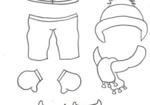 Coloriage Habits D Hiver Les Vêtements …