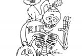 Coloriage Halloween A Imprimer Qui Fait Peur Squelette Coloriage Halloween Qui Fait Tres Peur