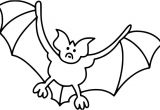 Coloriage Halloween Chauve souris Coloriage Chauve souris Halloween Et Dessin à Imprimer