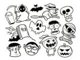 Coloriage Halloween Citrouille Qui Fait Peur 12 Meilleures Images Du Tableau Dessin Qui Fait Peur
