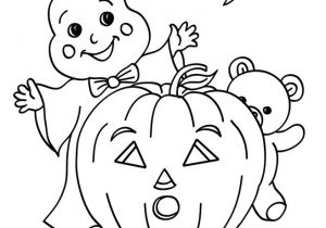 Coloriage Halloween Pour tout Petit Coloriages Petit Fant´me Endormi   Colorier Fr Hellokids