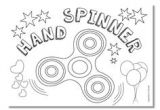 Coloriage Hand Spinner A Imprimer 226 Meilleures Images Du Tableau Carpet Bag