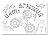 Coloriage Hand Spinner A Imprimer 226 Meilleures Images Du Tableau Carpet Bag