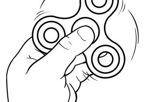 Coloriage Hand Spinner Fid Spinner with Hand Coloring Pages Printable