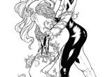 Coloriage Harley Quinn Gratuit Harley Quinn Coloring Page Beautiful Poison Ivy Coloring Pages Adult