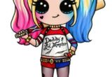 Coloriage Harley Quinn Kawaii Harley Quinn by Draw so Cute Art Pinterest