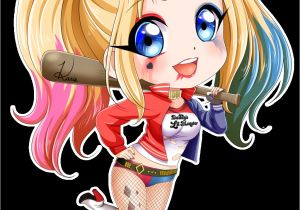 Coloriage Harley Quinn Kawaii Harley Quinn Chibi Png by Karis Coba Harley Quinn