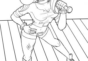 Coloriage Harley Quinn Suicid Squad Harley Quinn Suicide Squad Dc Y Marvel Pinterest