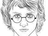 Coloriage Harry Potter A Imprimer Coloriage Daniel Radcliffe Harry Potter à Imprimer