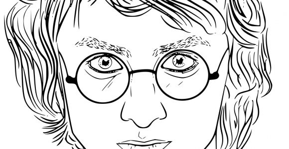 Coloriage Harry Potter A Imprimer Coloriage Daniel Radcliffe Harry Potter à Imprimer