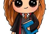 Coloriage Harry Potter Kawaii Dessin Kawai Harry Potter Luna Dessin Harry Kawaï