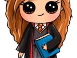 Coloriage Harry Potter Kawaii Dessin Kawai Harry Potter Luna Dessin Harry Kawaï