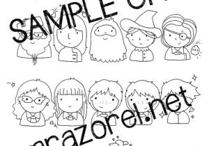 Coloriage Harry Potter Kawaii Harry Potter Doodles Coloriage Imprimable Chibi Kawaii