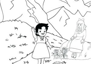 Coloriage Heidi Et Claire Coloriage Heidi Coloriage Heidi Coloriages Bisounours Coloriages