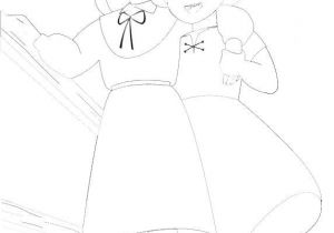 Coloriage Heidi Et Clara Coloriage A Imprimer Heidi Aide Clara A Marcher Gratuit Et Colorier