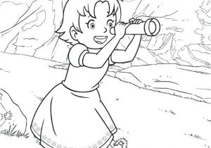 Coloriage Heidi Montagne Index Coloriage Heidi Dessin Colorier Heidi