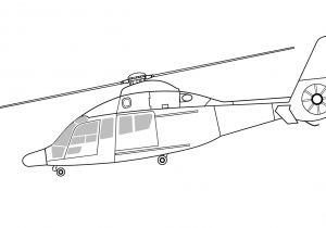 Coloriage Hélicoptère Police Police Helicopter Coloring Page