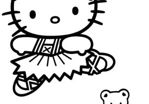 Coloriage Hello Kitty Danseuse Coloriage Hello Kitty Danseuse