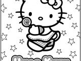 Coloriage Hello Kitty Danseuse Hello Kitty Coloring Pages to Use for the Cake Transfer or Decor