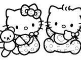 Coloriage Hello Kitty Paques Coloriages Hello Kitty