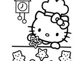 Coloriage Hello Kitty Paques Dernierã Coloriage Hello Kitty Cuisine Coloriages  