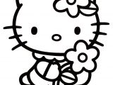 Coloriage Hellokitty Coloriage Gratuit Hello Kitty Dessins Fille Pinterest