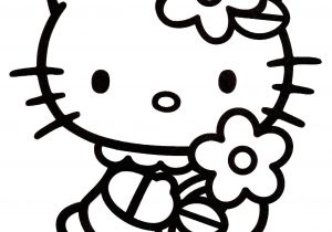 Coloriage Hellokitty Coloriage Gratuit Hello Kitty Dessins Fille Pinterest