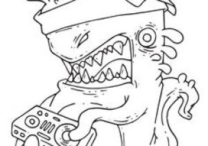 Coloriage Hip Hop Halloween Squelette Coloring 2 Pinterest