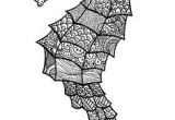 Coloriage Hippocampe à Imprimer Mandala Cp