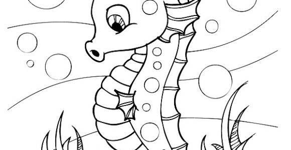 Coloriage Hippocampe A Imprimer Seahorse 3 Animals – Printable Coloring Pages