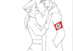 Coloriage Hitler Nazi Drawing at Getdrawings