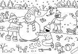 Coloriage Hiver Pour Maternelle Coloriage Hiver Neige