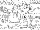 Coloriage Hiver Pour Maternelle Coloriage Hiver Neige