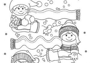 Coloriage Hivers Pour L Hiver