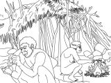 Coloriage Homme De Cro Magnon Coloriage Hommes Préhistoriques