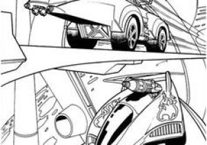 Coloriage Hot Wheels Voiture Une Voiture De Course En Plein Action   Colorier